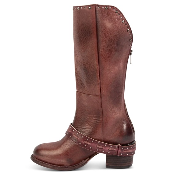 🦅🎁BNIB/NWT |•FREEBIRD BY STEVEN•| CONTOUR Boots in WINE Color - Picture 5 of 16